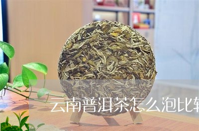 云南普洱茶怎么泡比较好喝/2023110268160