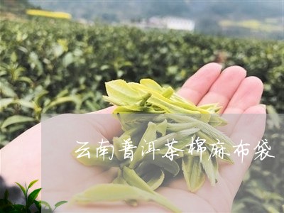 云南普洱茶棉麻布袋/2023091526471