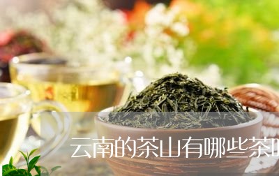 云南的茶山有哪些茶叶是越久越好吗/2023060476960