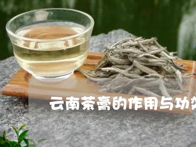 云南茶膏的作用与功效/2023092130593