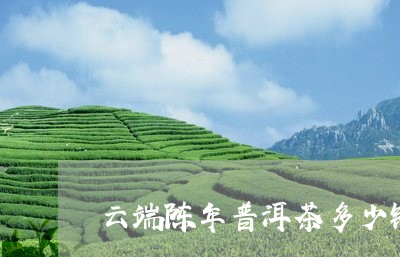 云端陈年普洱茶多少钱/2023092904057