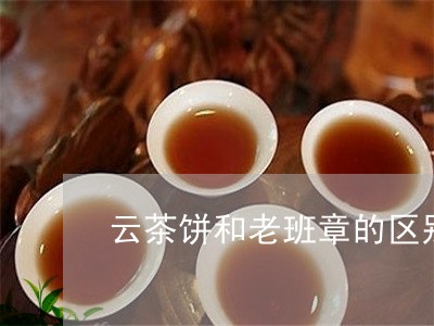 云茶饼和老班章的区别/2023092418594