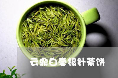 云鼎白毫银针茶饼/2023090613916