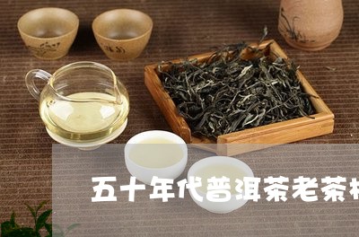 五十年代普洱茶老茶柱/2023072219470