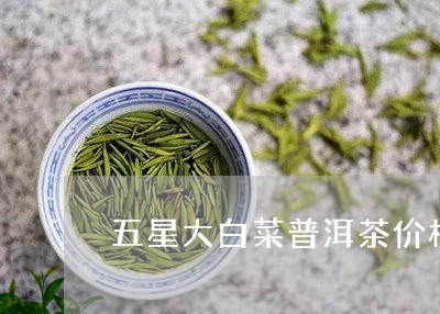 五星大白菜普洱茶价格/2023092583725