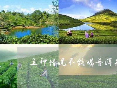 五种情况不能喝普洱茶/2023072404048