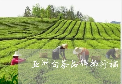 亚洲白茶品牌排行榜/2023121641704