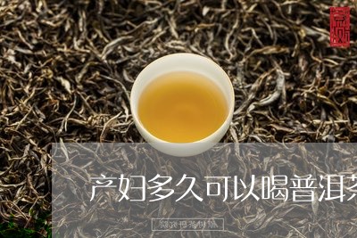 产妇多久可以喝普洱茶/2023062421716