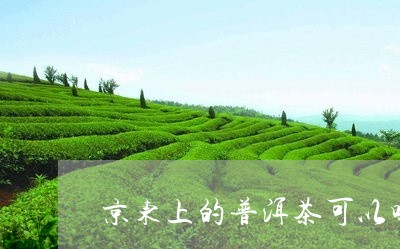 京东上的普洱茶可以吗/2023093062715