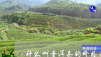 什么叫普洱茶的价格表图/2023082842637