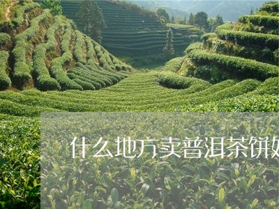 什么地方卖普洱茶饼好呢/2023081464847