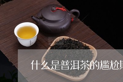 什么是普洱茶的尴尬期和发展期/2023110428580