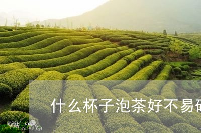 什么杯子泡茶好不易碎/2023071510572