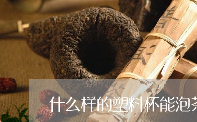 什么样的塑料杯能泡茶/2023071516157