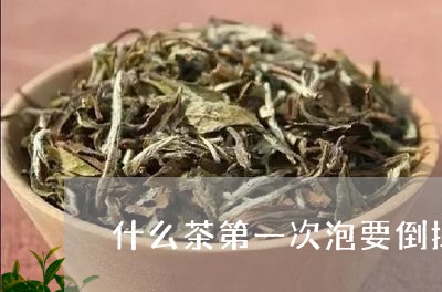 什么茶第一次泡要倒掉/2023071470604