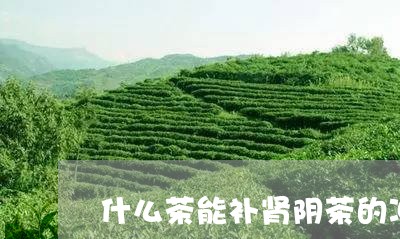 什么茶能补肾阴茶的冲泡流程图/2023053188471