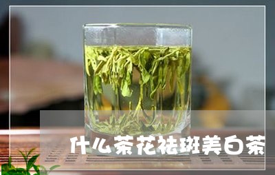 什么茶花祛斑美白茶/2023121605151