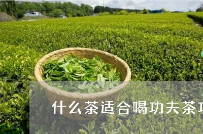 什么茶适合喝功夫茶功夫茶的顺序/2023060259603