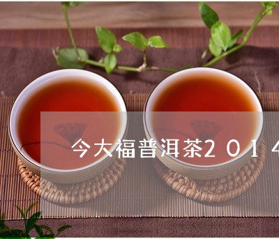 今大福普洱茶2014/2023080101646