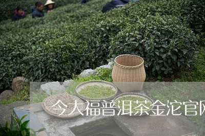 今大福普洱茶金沱官网价格/2023051017059