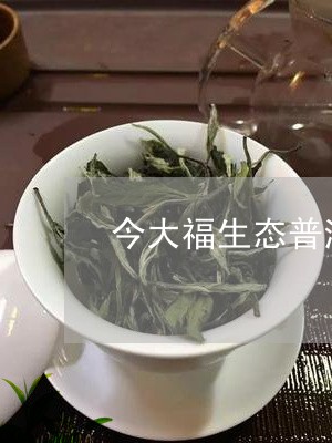 今大福生态普洱茶散茶/2023062357058