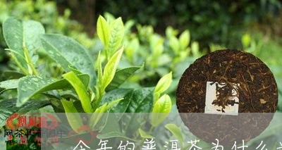 今年的普洱茶为什么贵/2023062978782