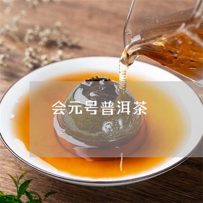 会元号普洱茶/2023042631543