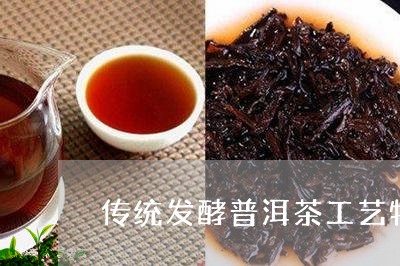 传统发酵普洱茶工艺特点/2023102420703