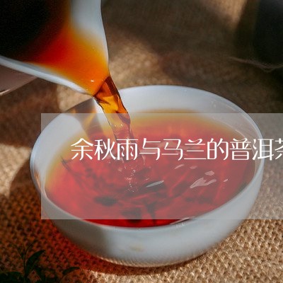 余秋雨与马兰的普洱茶/2023072407169