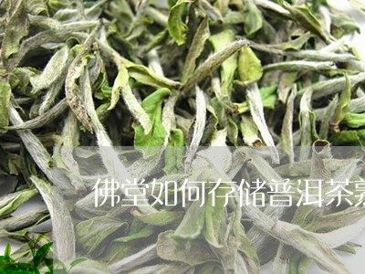 佛堂如何存储普洱茶熟茶/2023121396269