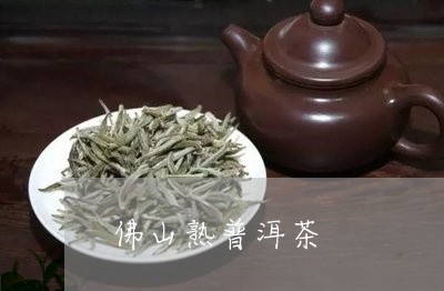 佛山熟普洱茶/2023042681080