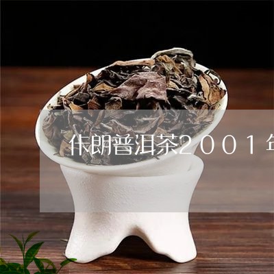 佧朗普洱茶2001年/2023100673049