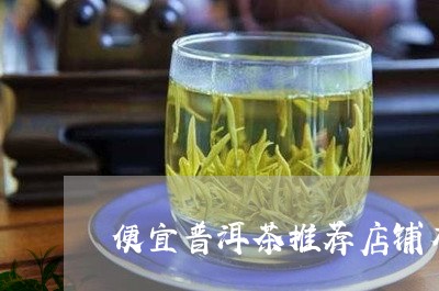 便宜普洱茶推荐店铺有哪些/2023110578580