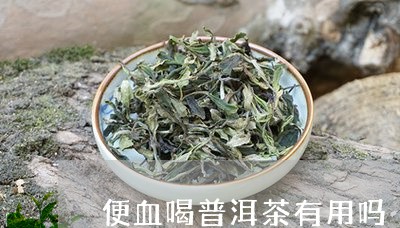 便血喝普洱茶有用吗/2023091570606