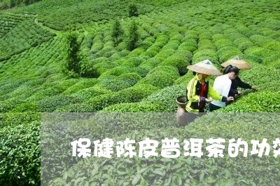 保健陈皮普洱茶的功效作用/2023112969602