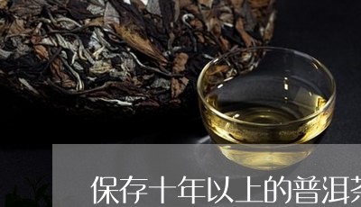 保存十年以上的普洱茶/2023120630604