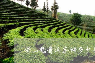 保山熟普洱茶饼多少钱/2023092798404