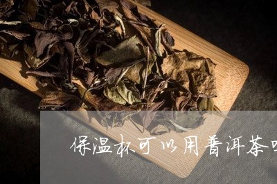 保温杯可以用普洱茶吗/2023092611684