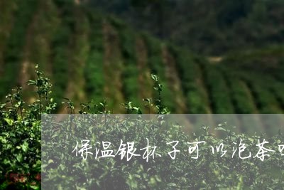 保温银杯子可以泡茶吗/2023060824939