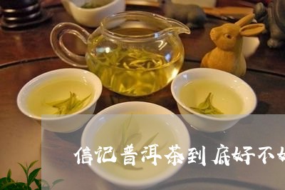 信记普洱茶到底好不好/2023092794038