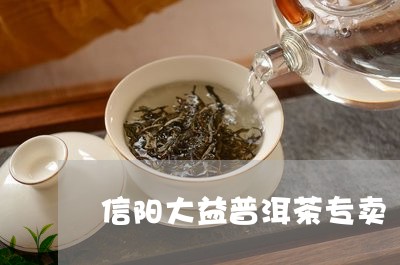 信阳大益普洱茶专卖/2023120501735