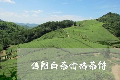 信阳白茶价格茶饼/2023061462634