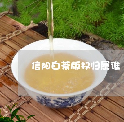 信阳白茶版权归属谁/2023121793804