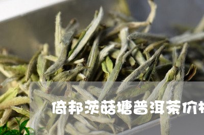 倚邦茨菇塘普洱茶价格/2023061514936