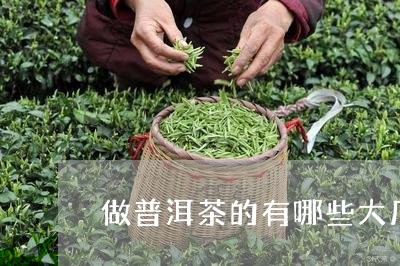 做普洱茶的有哪些大厂子/2023110113017