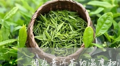 储存普洱茶的温度和湿度/2023050665248