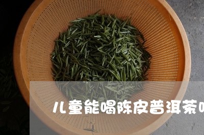 儿童能喝陈皮普洱茶吗/2023061800583