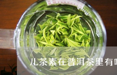 儿茶素在普洱茶里有吗/2023061410303