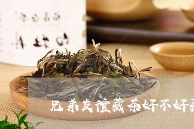 兄弟友谊藏茶好不好藏茶砖价格/2023060114959