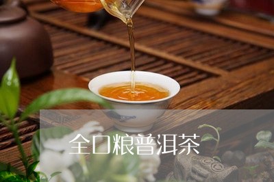 全口粮普洱茶/2023042655915